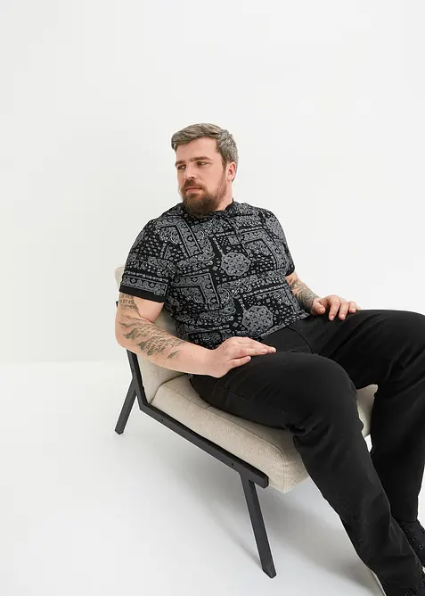 Classic Fit-jeans med stretch, Straight, bonprix