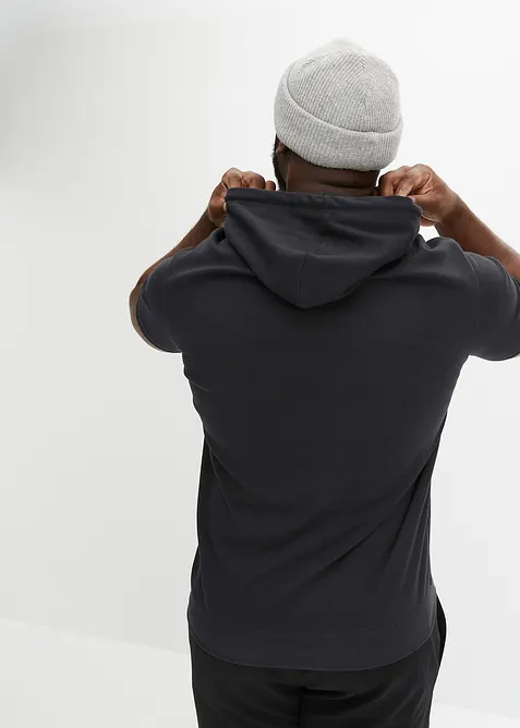 T-shirt med hette, i tung kvalitet, bonprix