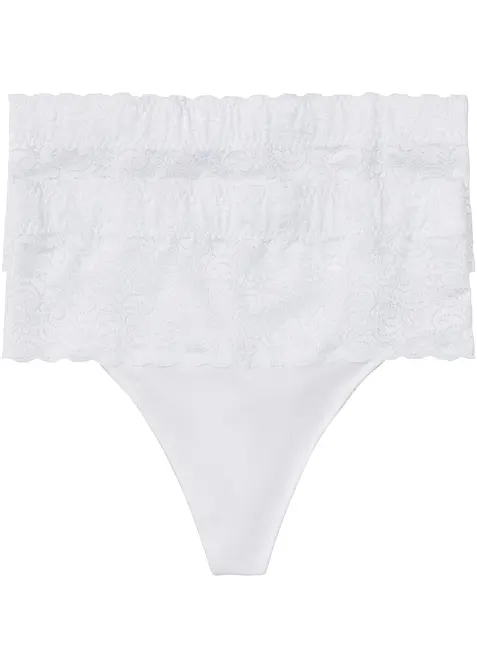 Shape-stringtruse, middels formende (2-pack), bonprix