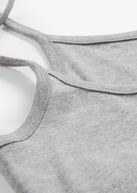 Singlet i 100% bomull (3-pack), bonprix