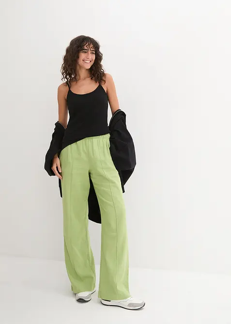 Singlet i 100% bomull (3-pack), bonprix