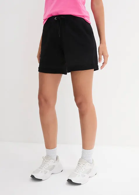 Sweatshorts i 100% bomull, bonprix