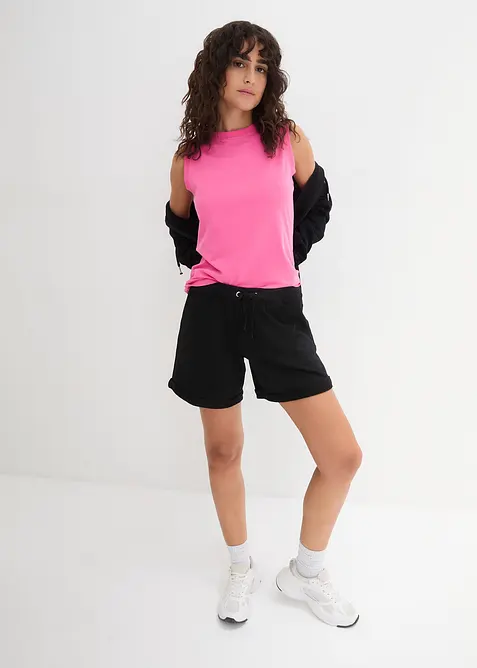 Sweatshorts i 100% bomull, bonprix