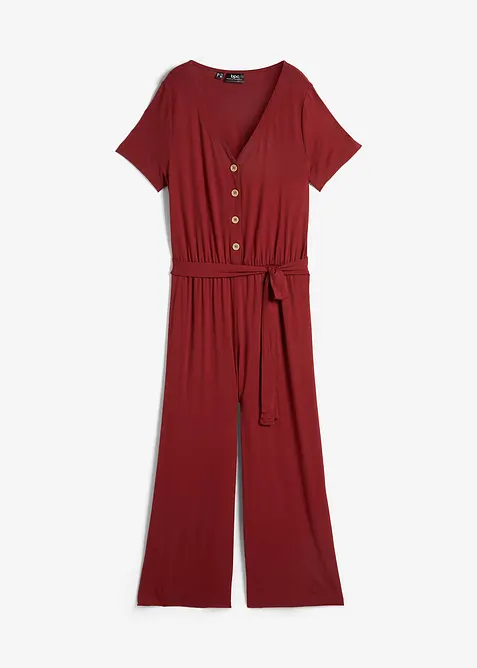 Jersey-jumpsuit i viskosemiks, bonprix