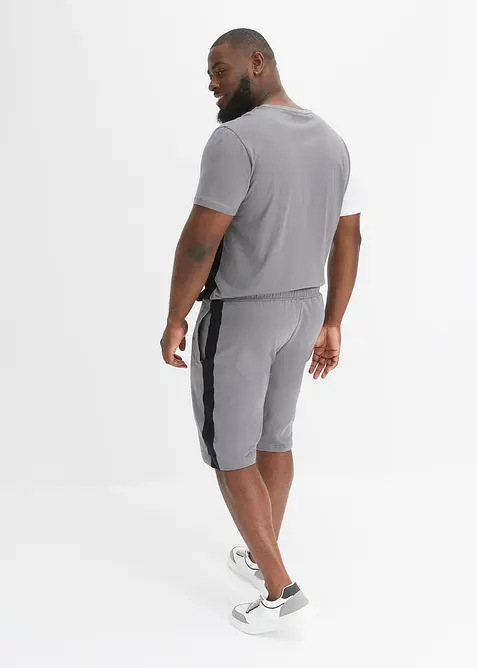 T-skjorte og sweat-bermuda (2 delt sett), bonprix