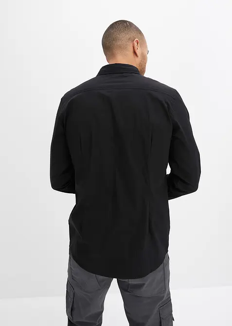 Skjorte med stretch, Slim Fit, bonprix