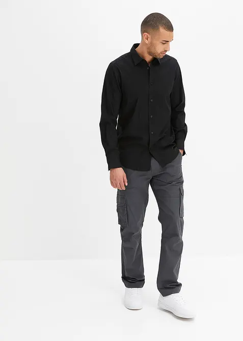 Skjorte med stretch, Slim Fit, bonprix