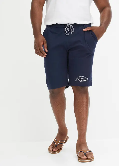 Jersey bermudashorts i 100% &oslash;kologisk bomull, bonprix
