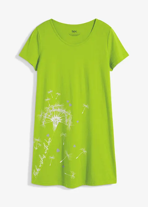 Nattkjole i &oslash;kologisk bomull, bonprix