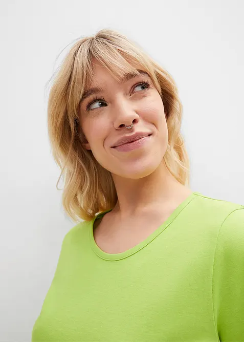 Nattkjole i &oslash;kologisk bomull, bonprix