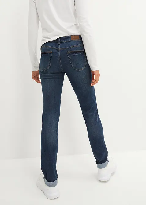Straight-jeans Mid Waist, Stretch, bonprix