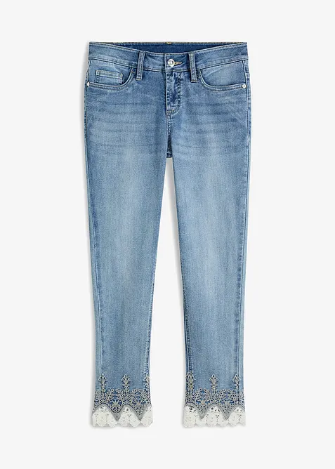 Skinny-jeans med blonde, bonprix