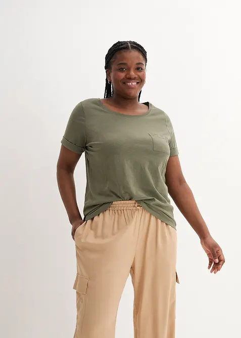 T-skjorte i 100% bomull, bonprix