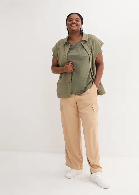 T-skjorte i 100% bomull, bonprix