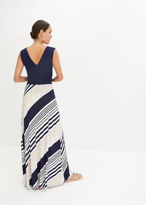 Maxikjole i myk viskosemiks, bonprix