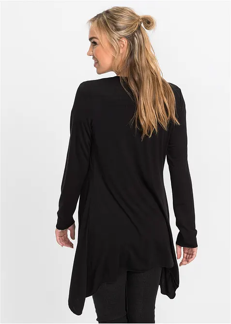 Jakke i trikot i myk viskosemiks, bonprix