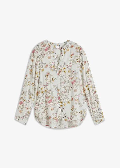 Bluse i 100% viskose, bonprix