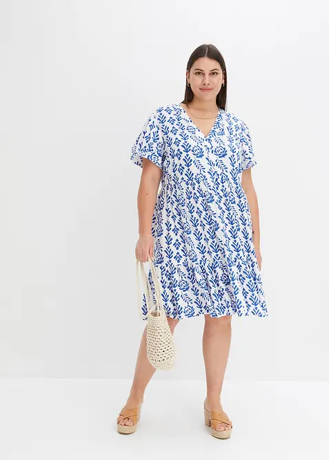 Tunikakjole i 100% viskose, bonprix