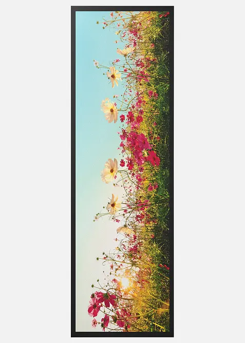 D&oslash;rmatte med blomstereng, bonprix