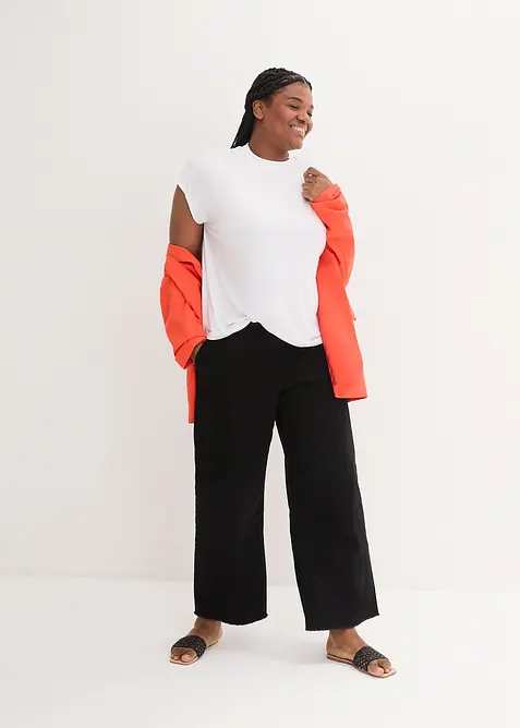 T-skjorte i myk viskose, bonprix