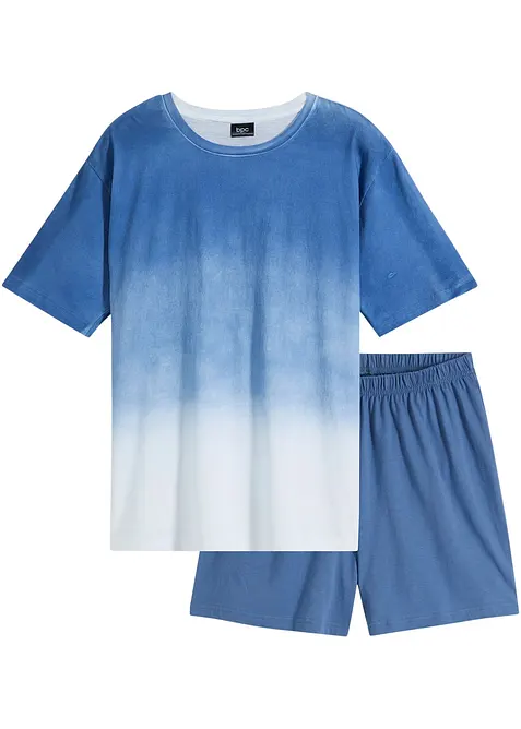 Kort pyjamas i 100% bomull, bonprix