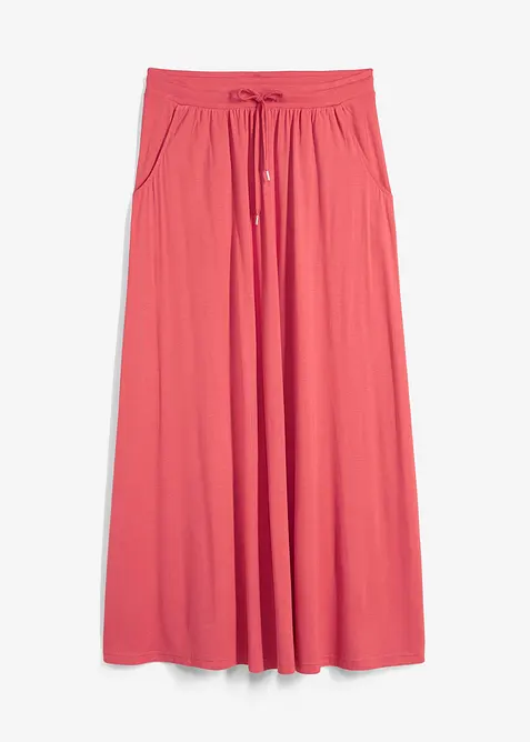 Jerseyskjørt i viskosemiks, bonprix