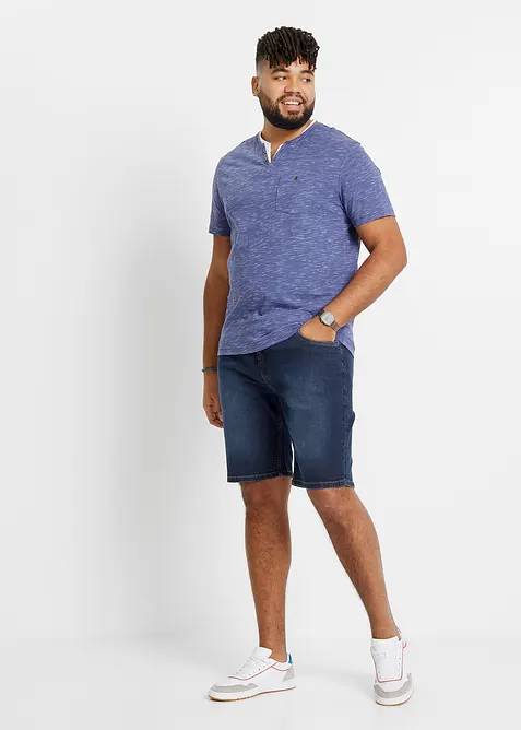 Bermudashorts i denim med stretch, Regular Fit (2-pack), bonprix