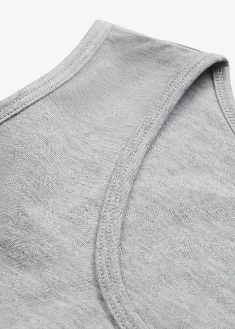 Lang singlet (2-pack), bonprix