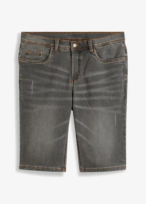 Bermudashorts i sweat-denim med komfortsnitt, Regular Fit, bonprix