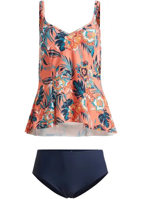 Tankini (2-delt sett) med V-utringning, bonprix
