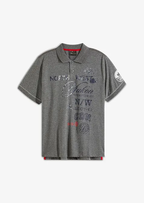 Kortermet poloskjorte i jersey, bonprix