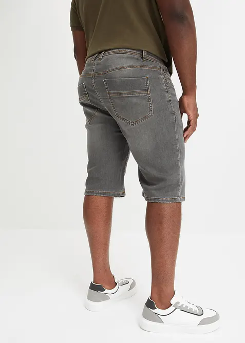 Bermudashorts i sweat-denim med komfortsnitt, Regular Fit, bonprix