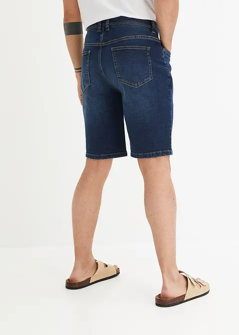 Bermudashorts i denim med stretch, Regular Fit (2-pack), bonprix