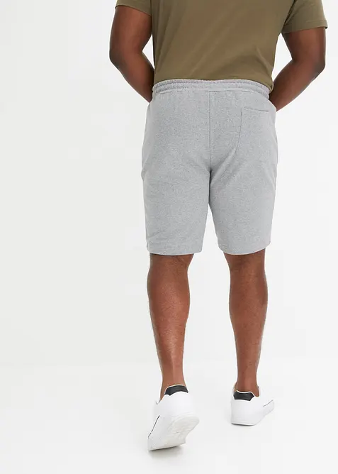 Sweat-bermudashorts med praktiske glidel&aring;slommer, bonprix