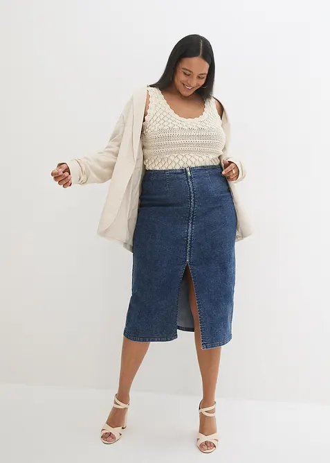 Strikket topp, bonprix