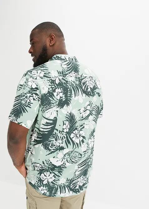 Kortermet skjorte i viskose, bonprix