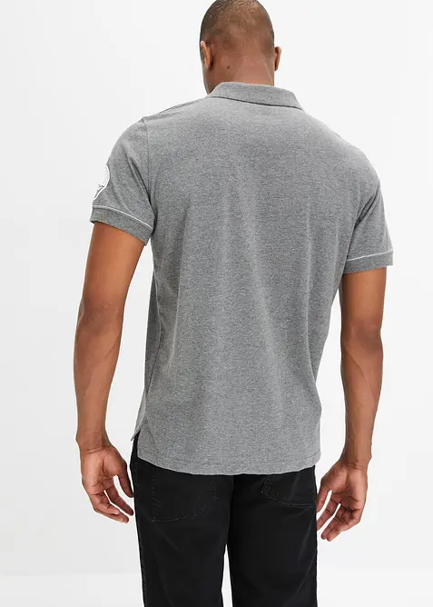 Kortermet poloskjorte i jersey, bonprix