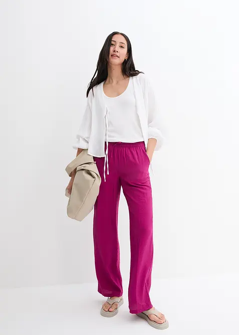Bolero i musselin, bonprix