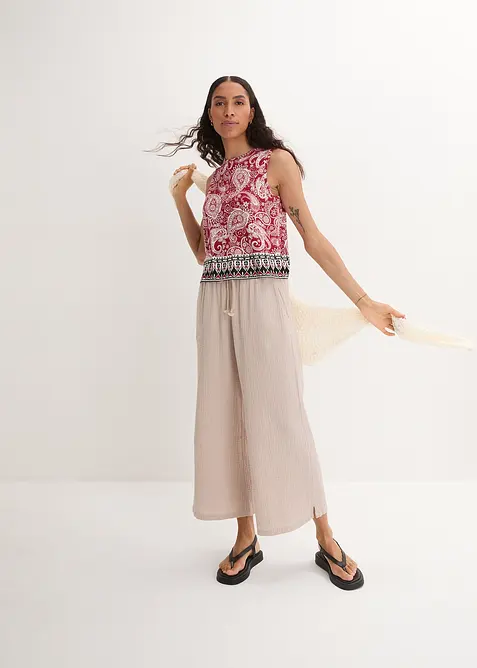 Topp med paisley-m&oslash;nster, bonprix