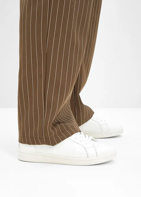 Sneakers i skinn, bonprix