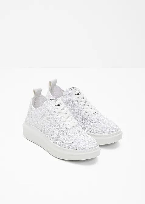 Platåsneakers fra Mustang, Mustang