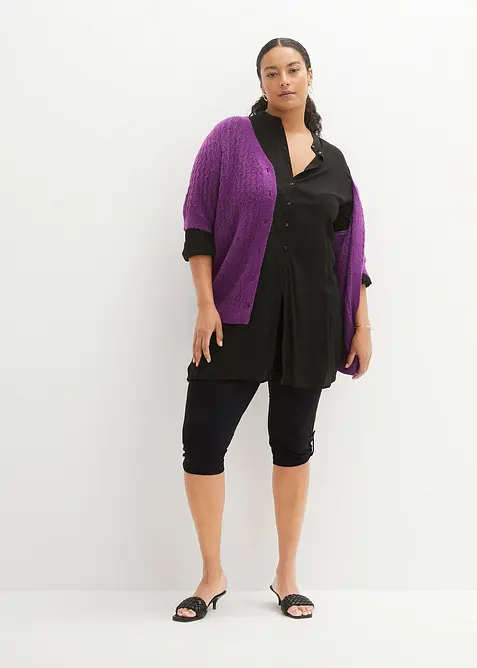 Caprileggings i &oslash;kologisk bomull, bonprix