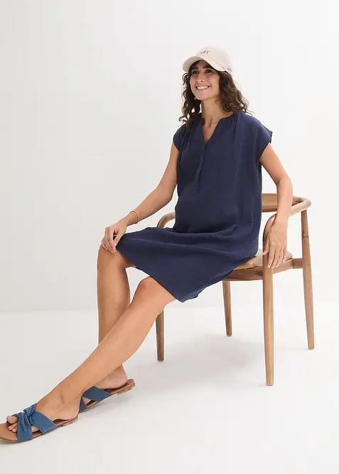 2-i-1-mammakjole i bomullsmusselin, bonprix