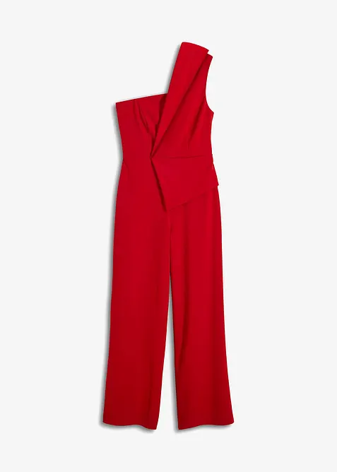 Jumpsuit i strukturert krepp, bonprix