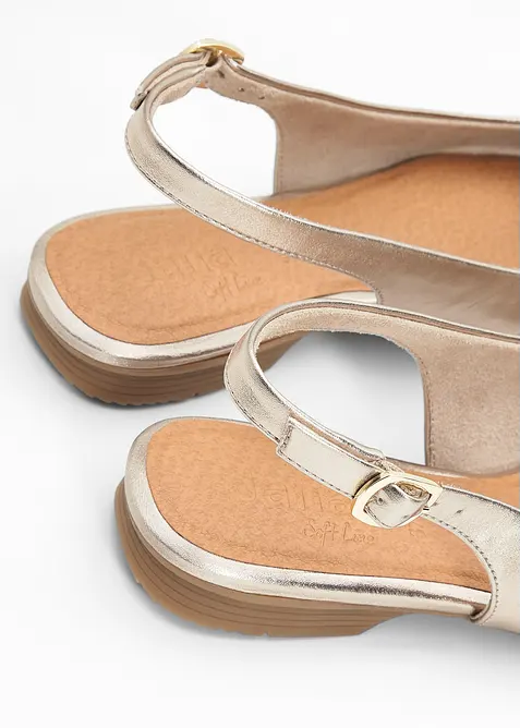 Slingback-ballerinasko i behagelig bredde fra Jana, Jana