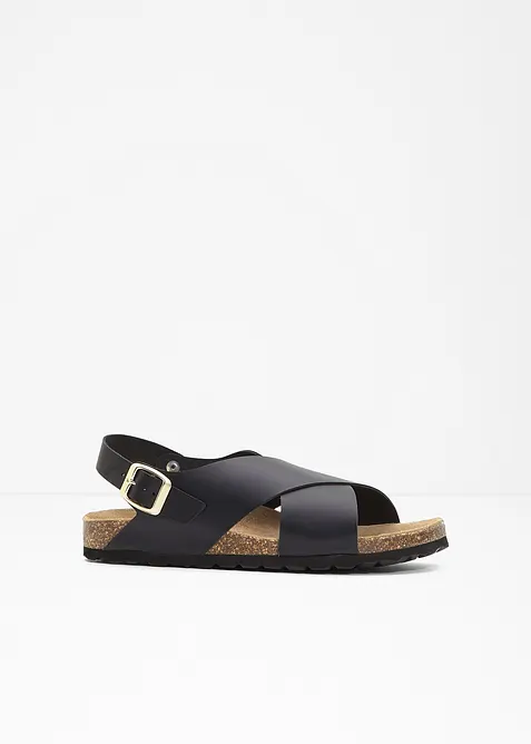 Sandaler i skinn, bonprix