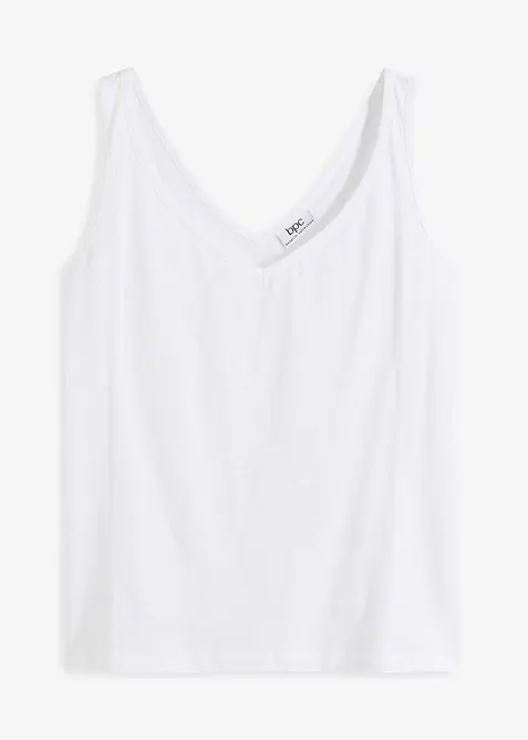 Topp av &oslash;kologisk bomull, bonprix