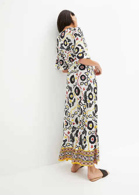 Jerseykjole med knytebelte, bonprix