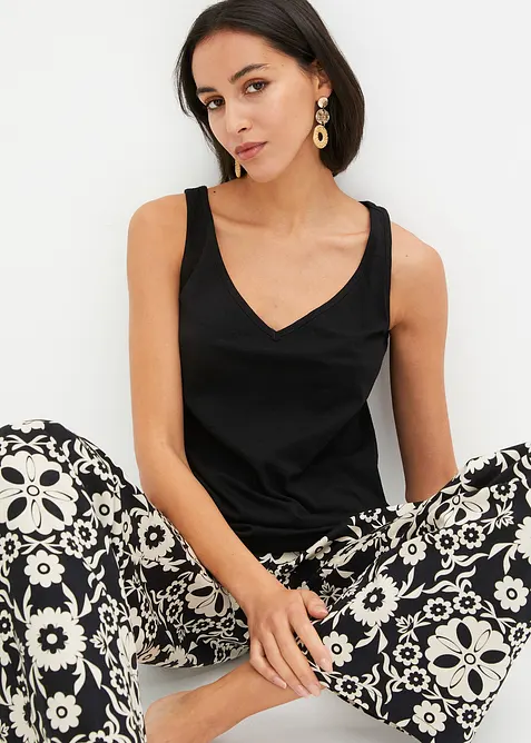 Topp av &oslash;kologisk bomull, bonprix