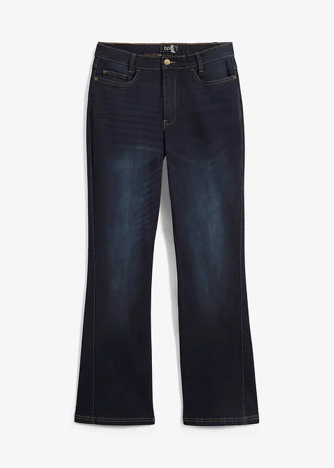 Bootcut-jeans High Waist, komfortlinning, bonprix